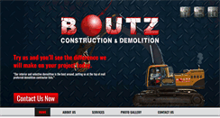 Desktop Screenshot of boutzdemo.com